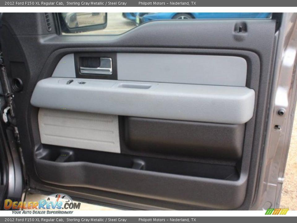 2012 Ford F150 XL Regular Cab Sterling Gray Metallic / Steel Gray Photo #19
