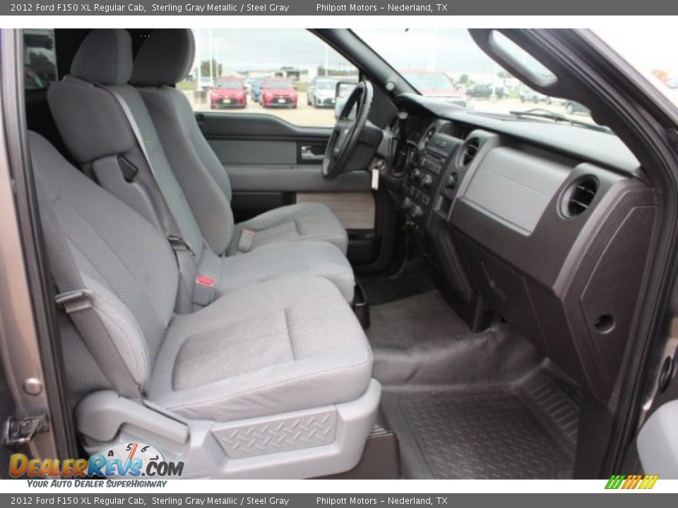 2012 Ford F150 XL Regular Cab Sterling Gray Metallic / Steel Gray Photo #21
