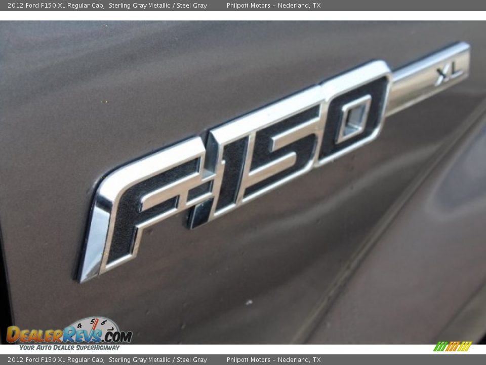2012 Ford F150 XL Regular Cab Sterling Gray Metallic / Steel Gray Photo #22