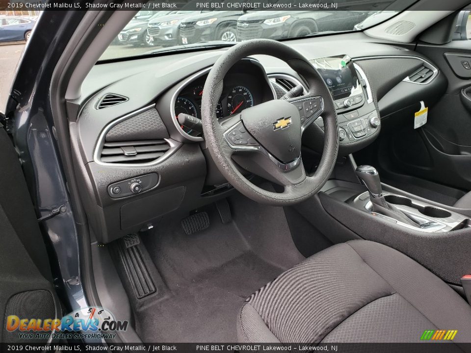 Jet Black Interior - 2019 Chevrolet Malibu LS Photo #7