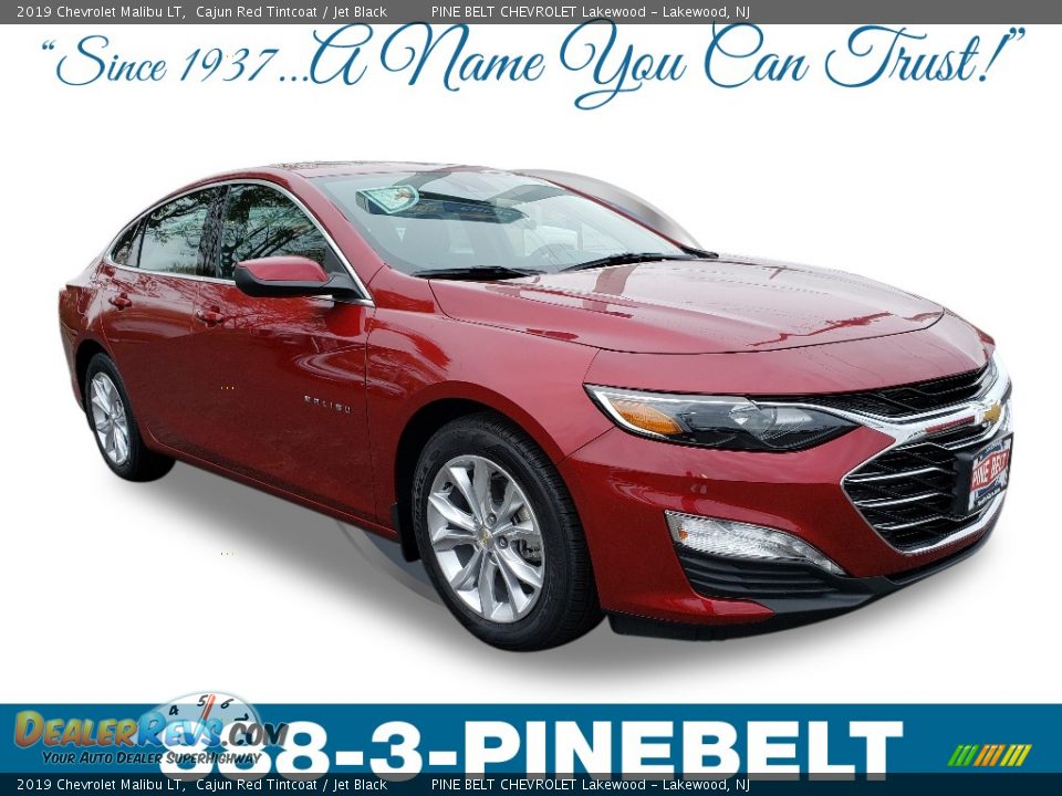 2019 Chevrolet Malibu LT Cajun Red Tintcoat / Jet Black Photo #1