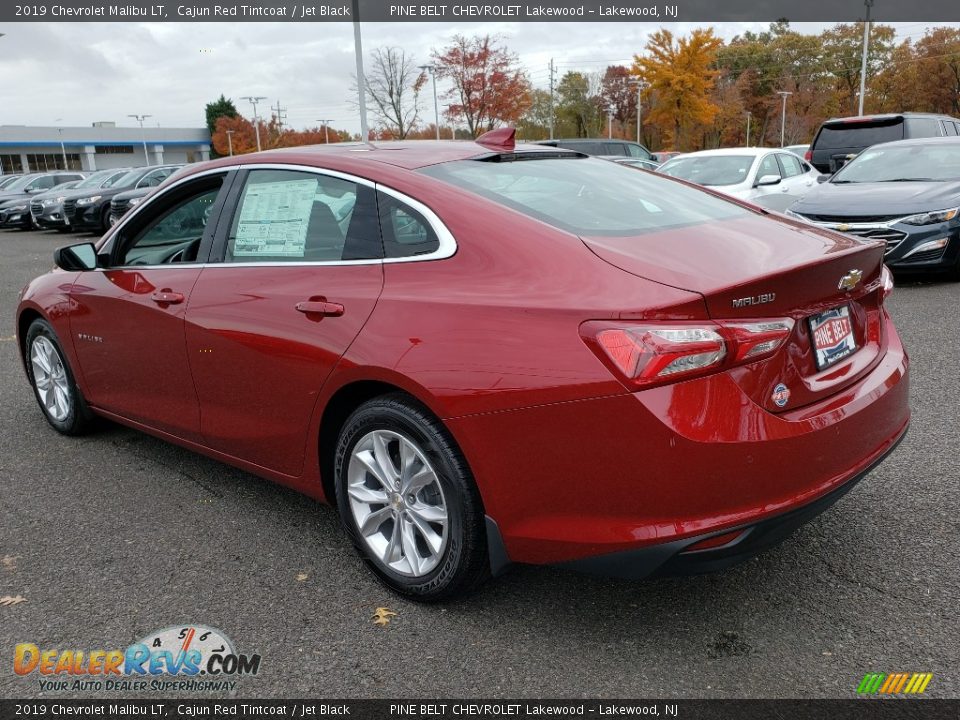 2019 Chevrolet Malibu LT Cajun Red Tintcoat / Jet Black Photo #4