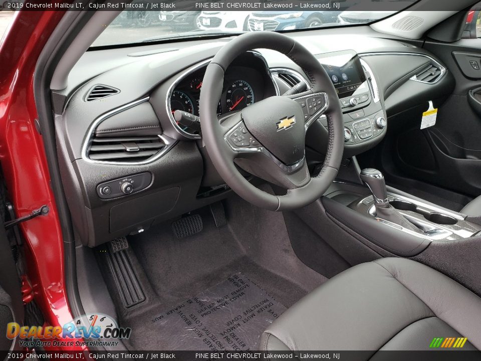 Jet Black Interior - 2019 Chevrolet Malibu LT Photo #7