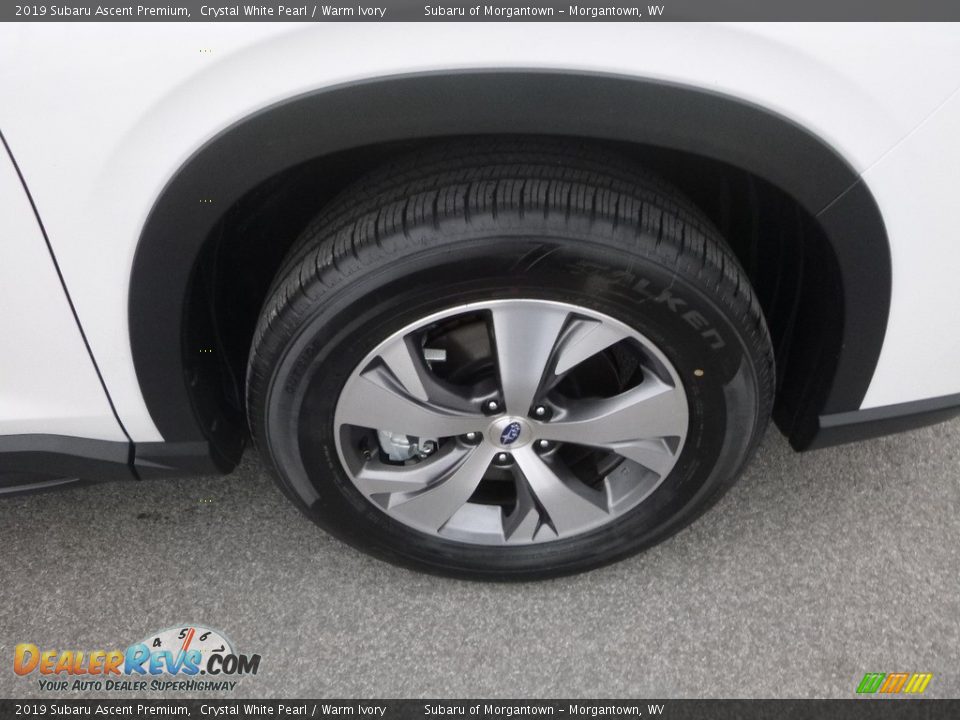 2019 Subaru Ascent Premium Crystal White Pearl / Warm Ivory Photo #2