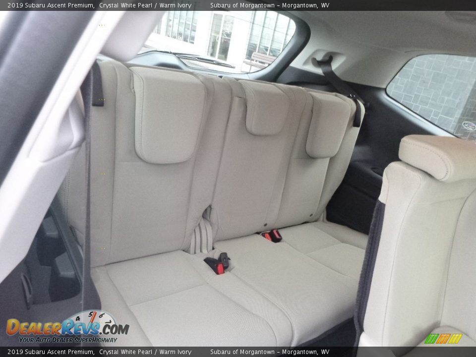 Rear Seat of 2019 Subaru Ascent Premium Photo #13