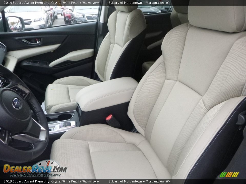 Front Seat of 2019 Subaru Ascent Premium Photo #15