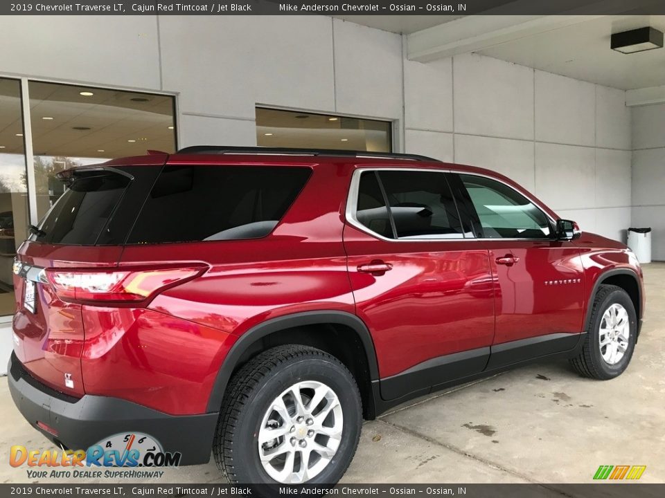2019 Chevrolet Traverse LT Cajun Red Tintcoat / Jet Black Photo #3