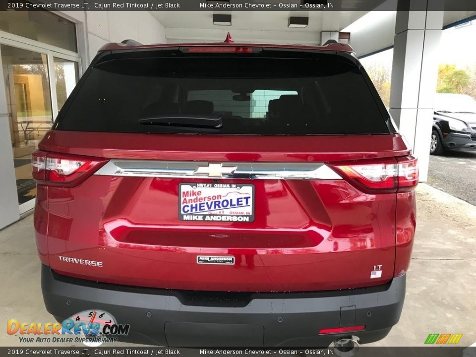2019 Chevrolet Traverse LT Cajun Red Tintcoat / Jet Black Photo #4