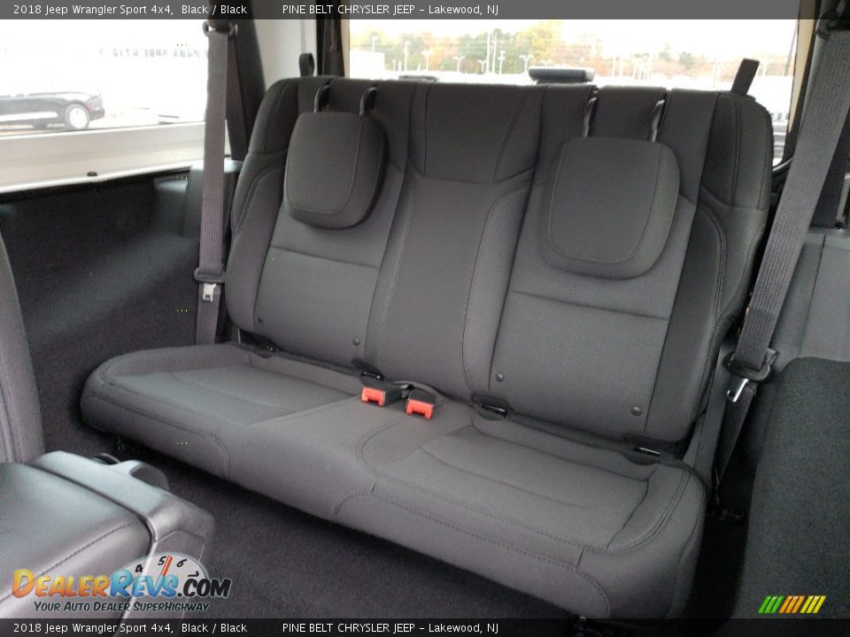 Rear Seat of 2018 Jeep Wrangler Sport 4x4 Photo #6