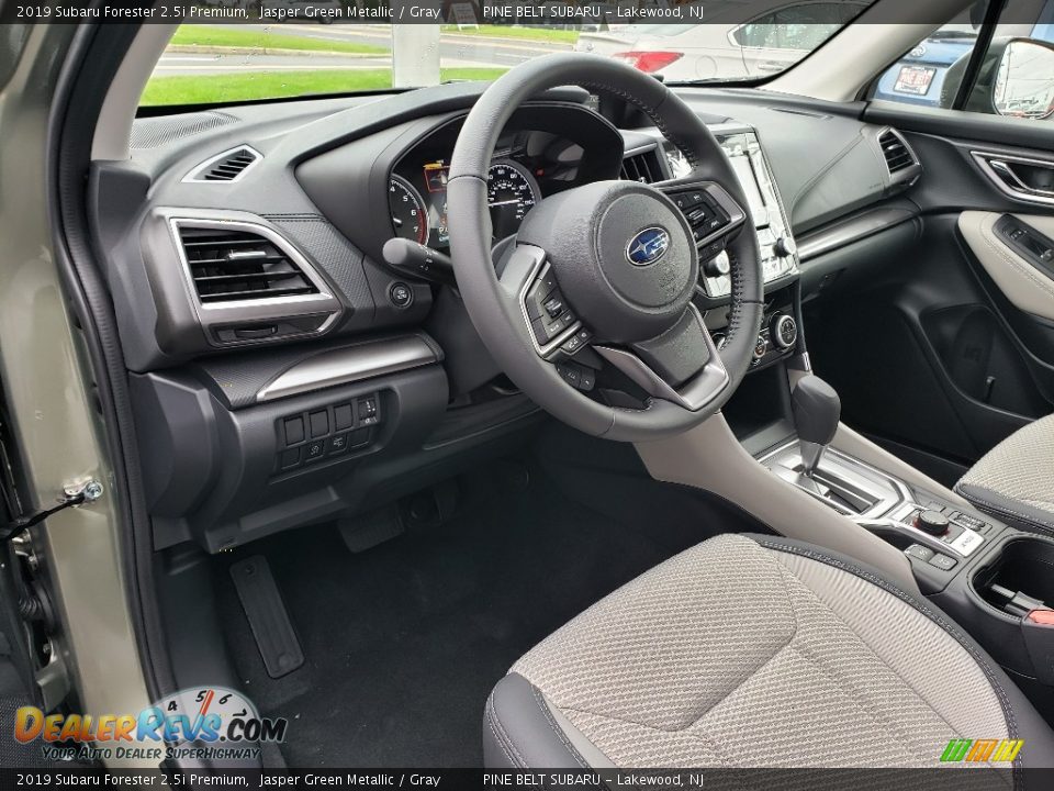 Gray Interior - 2019 Subaru Forester 2.5i Premium Photo #8