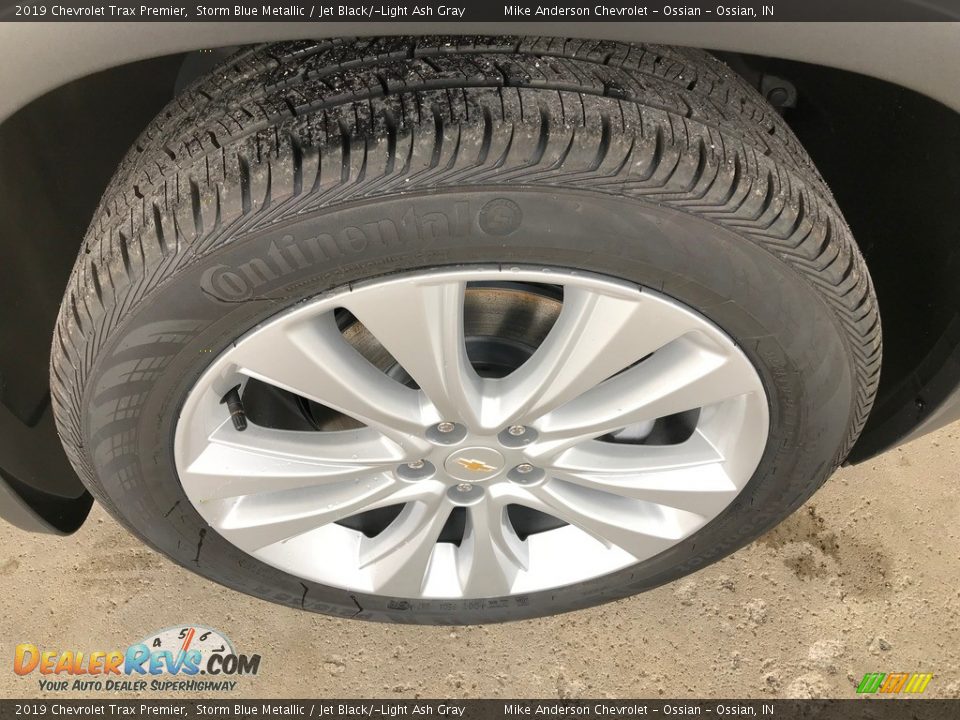 2019 Chevrolet Trax Premier Storm Blue Metallic / Jet Black/­Light Ash Gray Photo #22