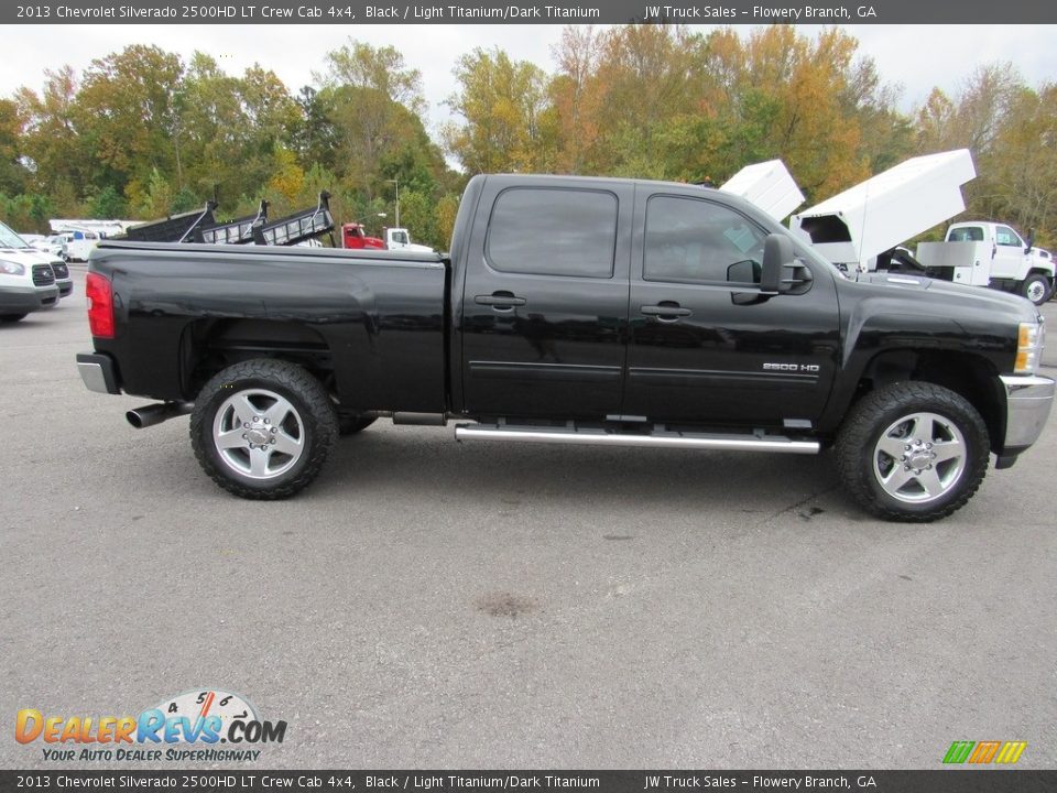 2013 Chevrolet Silverado 2500HD LT Crew Cab 4x4 Black / Light Titanium/Dark Titanium Photo #6