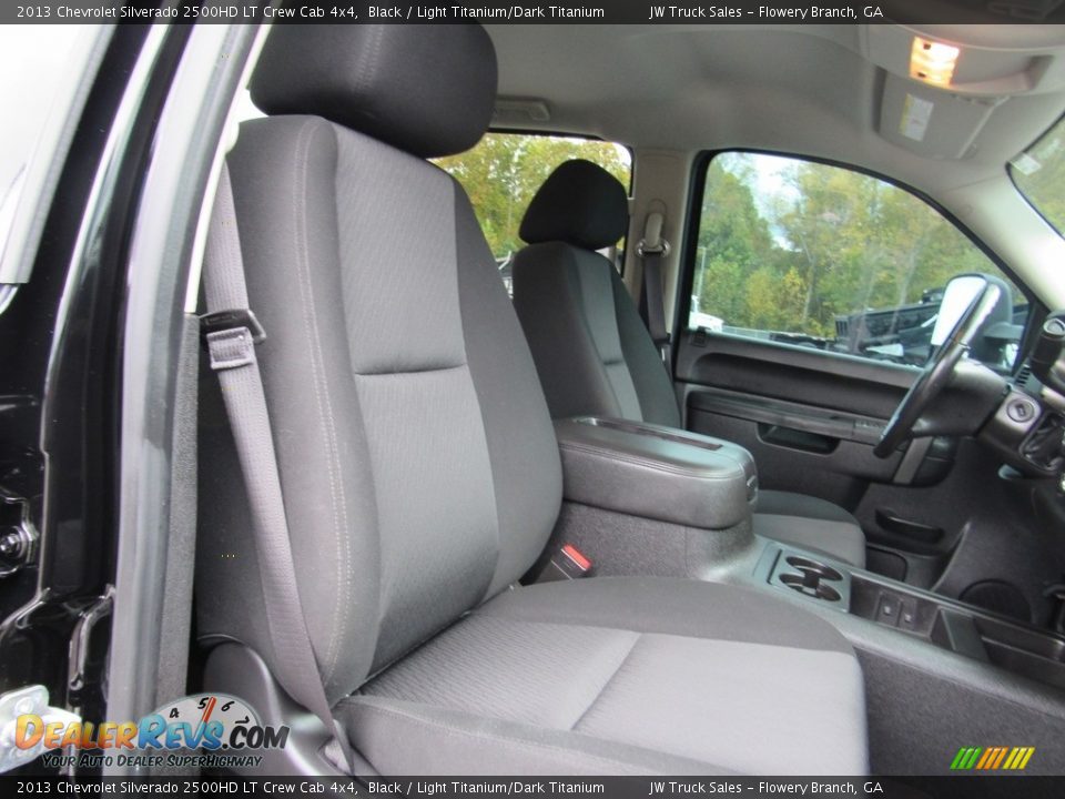 2013 Chevrolet Silverado 2500HD LT Crew Cab 4x4 Black / Light Titanium/Dark Titanium Photo #11