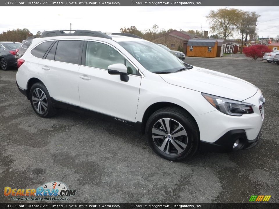 2019 Subaru Outback 2.5i Limited Crystal White Pearl / Warm Ivory Photo #1