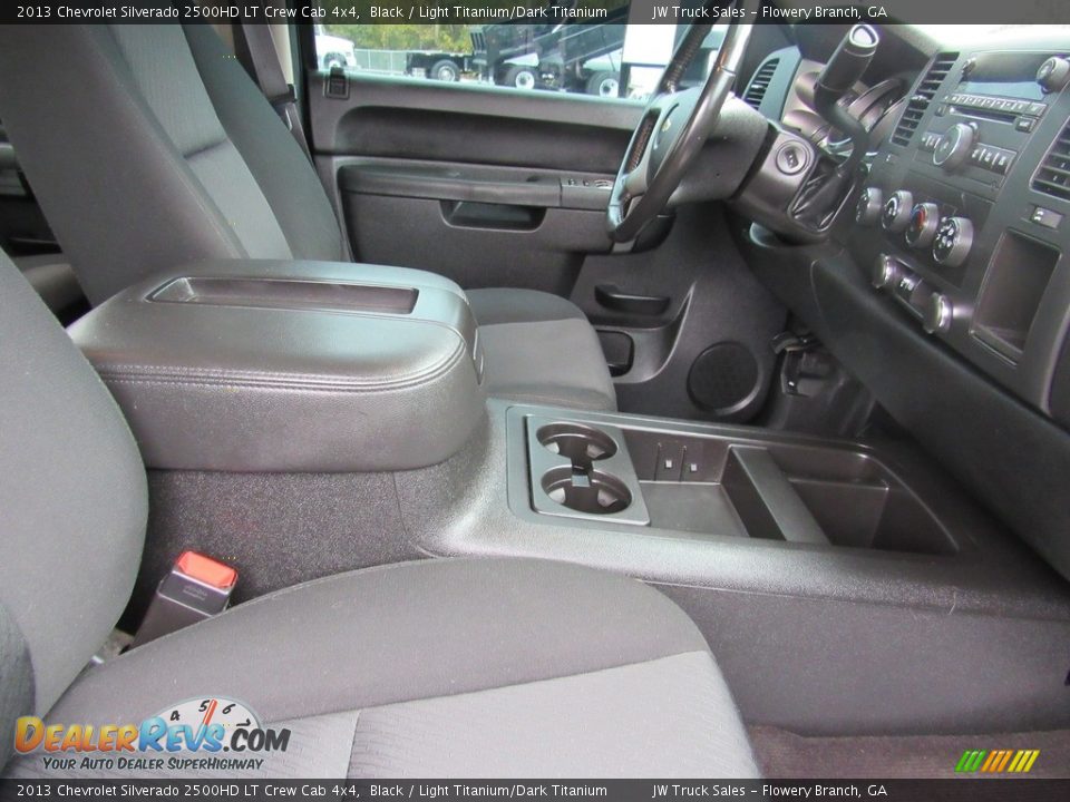 2013 Chevrolet Silverado 2500HD LT Crew Cab 4x4 Black / Light Titanium/Dark Titanium Photo #14