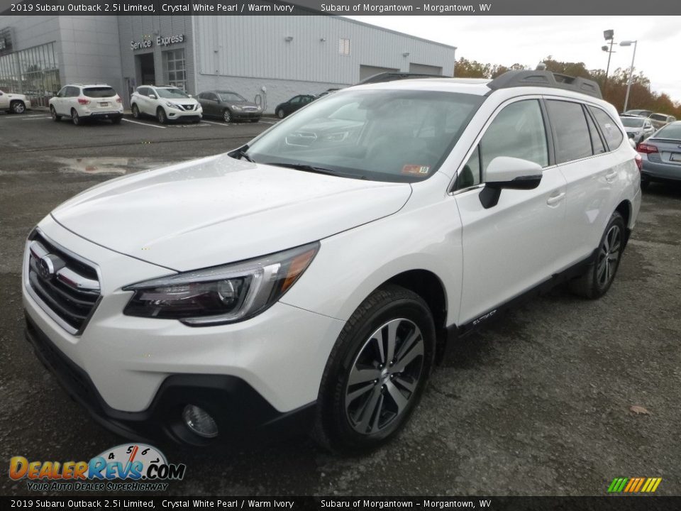 2019 Subaru Outback 2.5i Limited Crystal White Pearl / Warm Ivory Photo #8