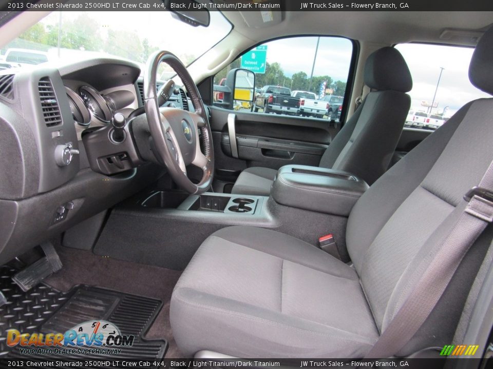 2013 Chevrolet Silverado 2500HD LT Crew Cab 4x4 Black / Light Titanium/Dark Titanium Photo #18