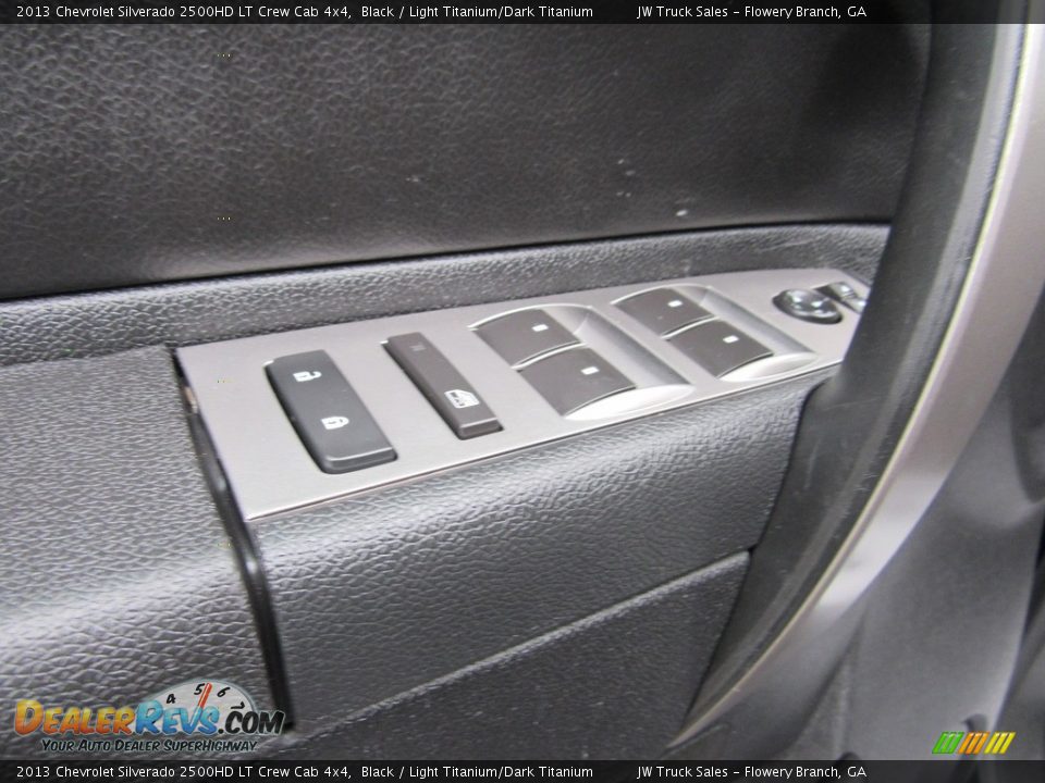 2013 Chevrolet Silverado 2500HD LT Crew Cab 4x4 Black / Light Titanium/Dark Titanium Photo #23