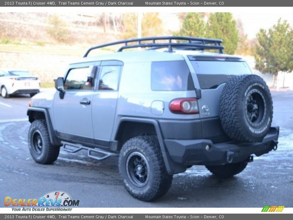 2013 Toyota FJ Cruiser 4WD Trail Teams Cement Gray / Dark Charcoal Photo #4