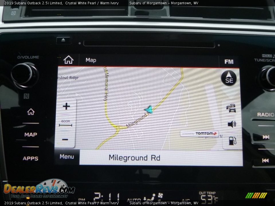 2019 Subaru Outback 2.5i Limited Crystal White Pearl / Warm Ivory Photo #17