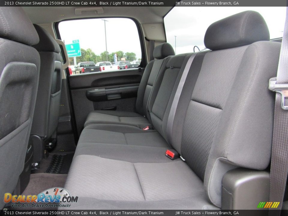 2013 Chevrolet Silverado 2500HD LT Crew Cab 4x4 Black / Light Titanium/Dark Titanium Photo #26