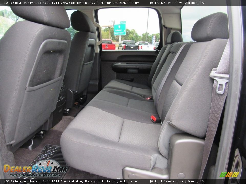 2013 Chevrolet Silverado 2500HD LT Crew Cab 4x4 Black / Light Titanium/Dark Titanium Photo #27
