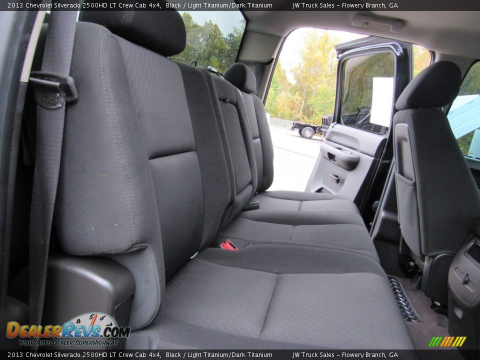 2013 Chevrolet Silverado 2500HD LT Crew Cab 4x4 Black / Light Titanium/Dark Titanium Photo #30