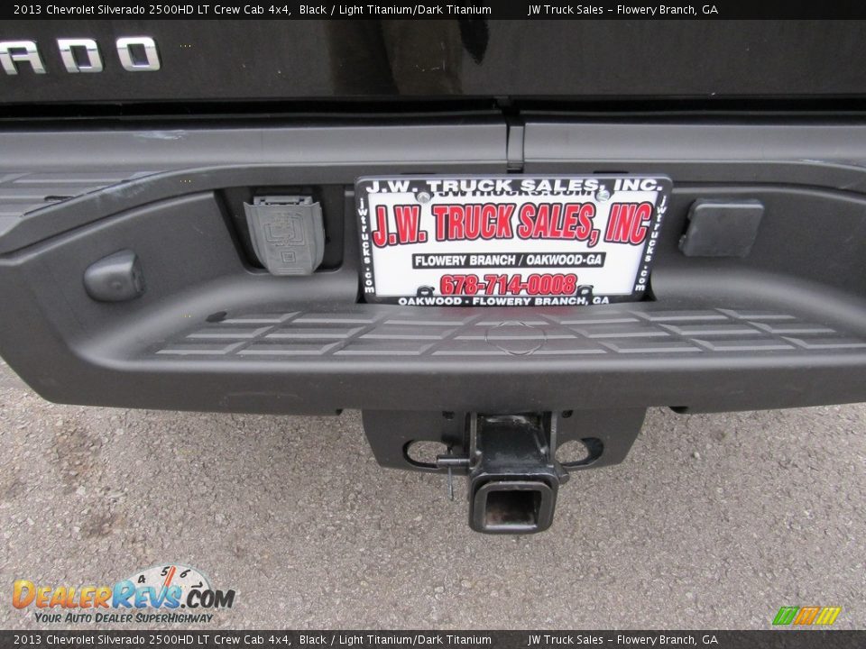 2013 Chevrolet Silverado 2500HD LT Crew Cab 4x4 Black / Light Titanium/Dark Titanium Photo #33