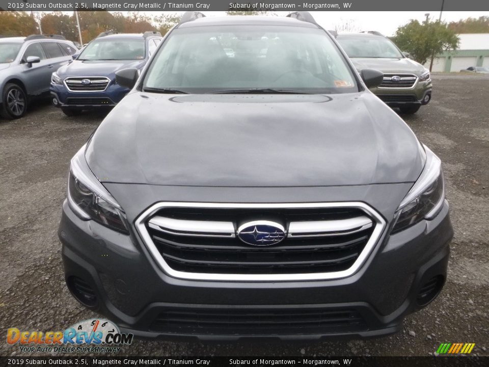 2019 Subaru Outback 2.5i Magnetite Gray Metallic / Titanium Gray Photo #8
