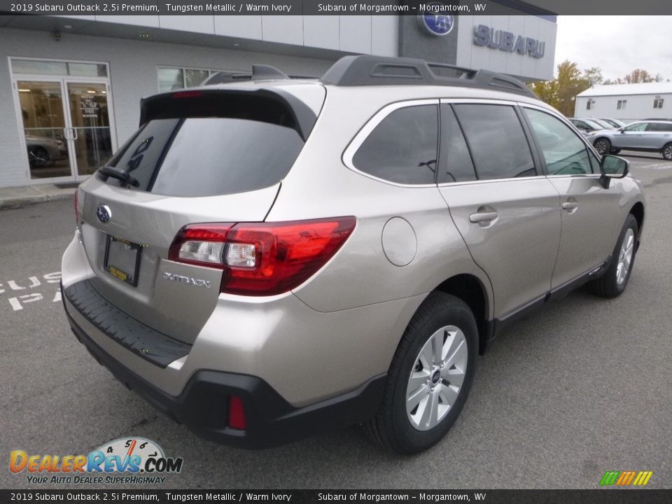 2019 Subaru Outback 2.5i Premium Tungsten Metallic / Warm Ivory Photo #4