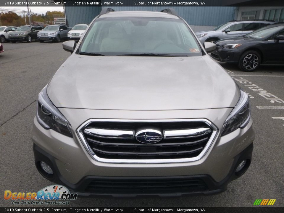 2019 Subaru Outback 2.5i Premium Tungsten Metallic / Warm Ivory Photo #9