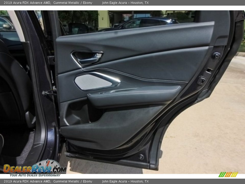 2019 Acura RDX Advance AWD Gunmetal Metallic / Ebony Photo #21