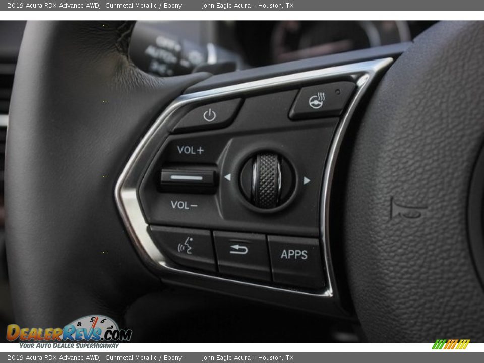 2019 Acura RDX Advance AWD Steering Wheel Photo #36