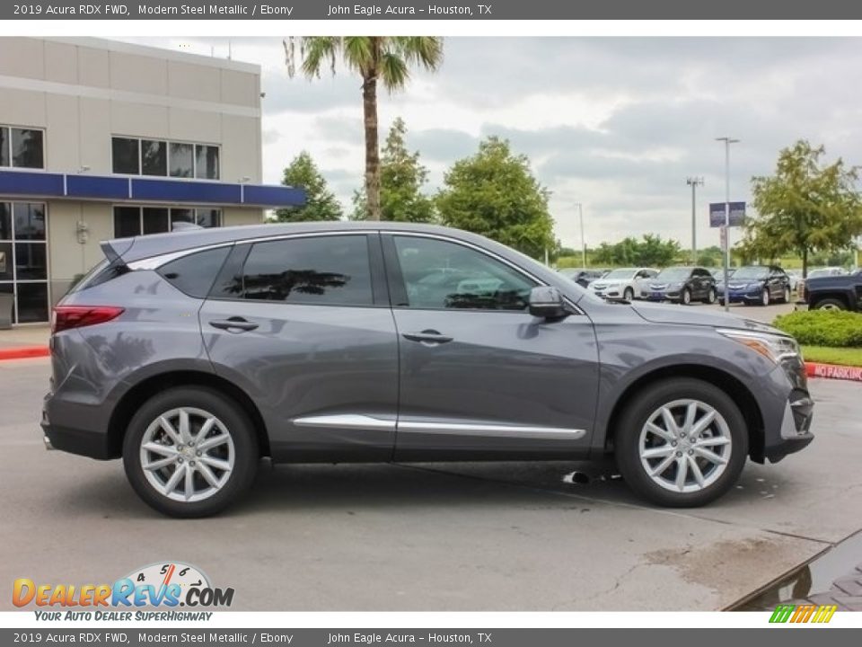 2019 Acura RDX FWD Modern Steel Metallic / Ebony Photo #8