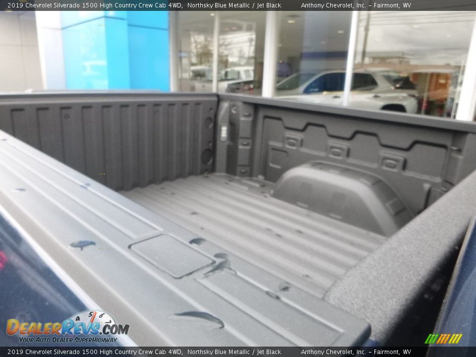 2019 Chevrolet Silverado 1500 High Country Crew Cab 4WD Northsky Blue Metallic / Jet Black Photo #13