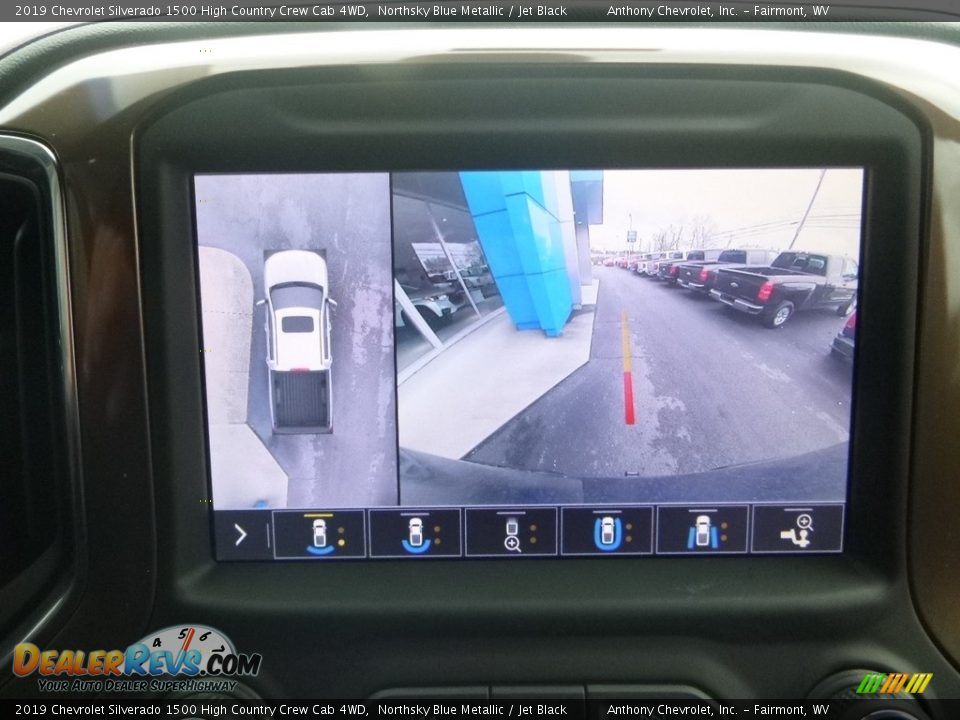 2019 Chevrolet Silverado 1500 High Country Crew Cab 4WD Northsky Blue Metallic / Jet Black Photo #19