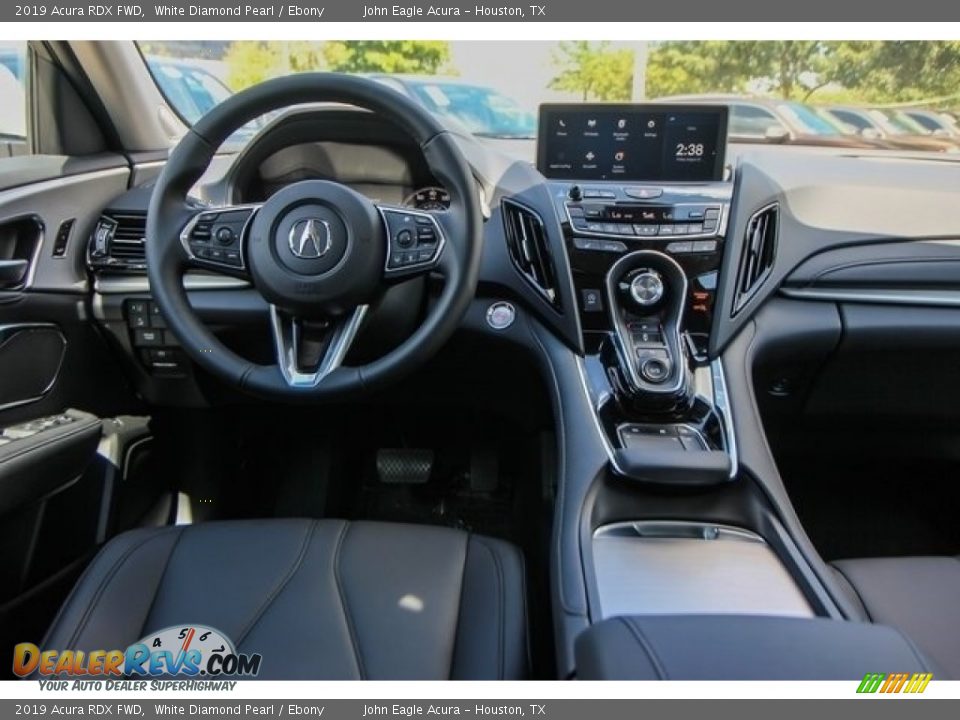 2019 Acura RDX FWD White Diamond Pearl / Ebony Photo #26