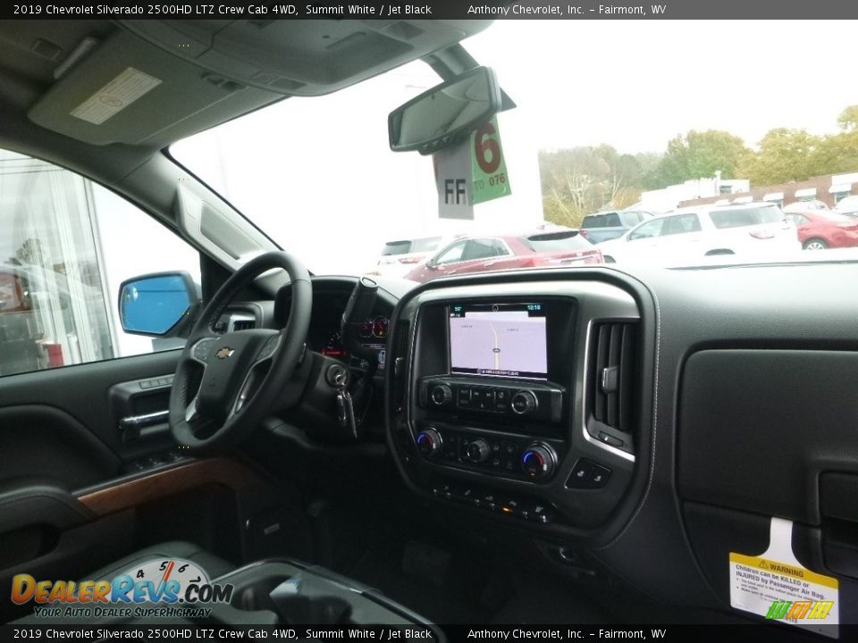 2019 Chevrolet Silverado 2500HD LTZ Crew Cab 4WD Summit White / Jet Black Photo #4