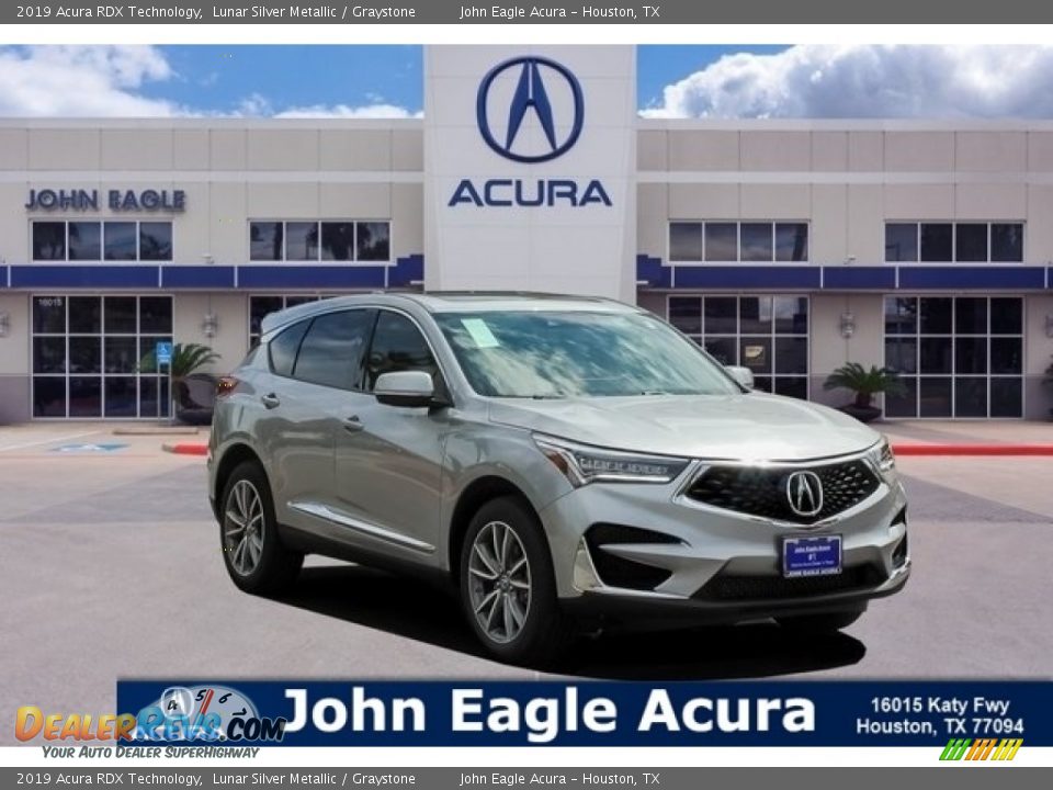 2019 Acura RDX Technology Lunar Silver Metallic / Graystone Photo #1