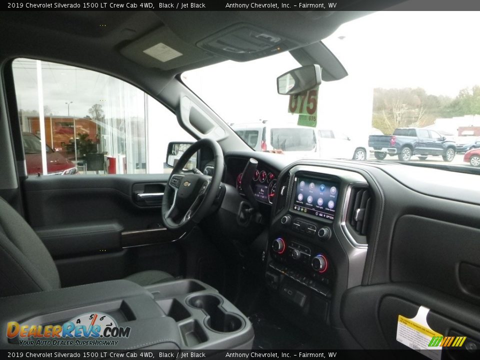 2019 Chevrolet Silverado 1500 LT Crew Cab 4WD Black / Jet Black Photo #4