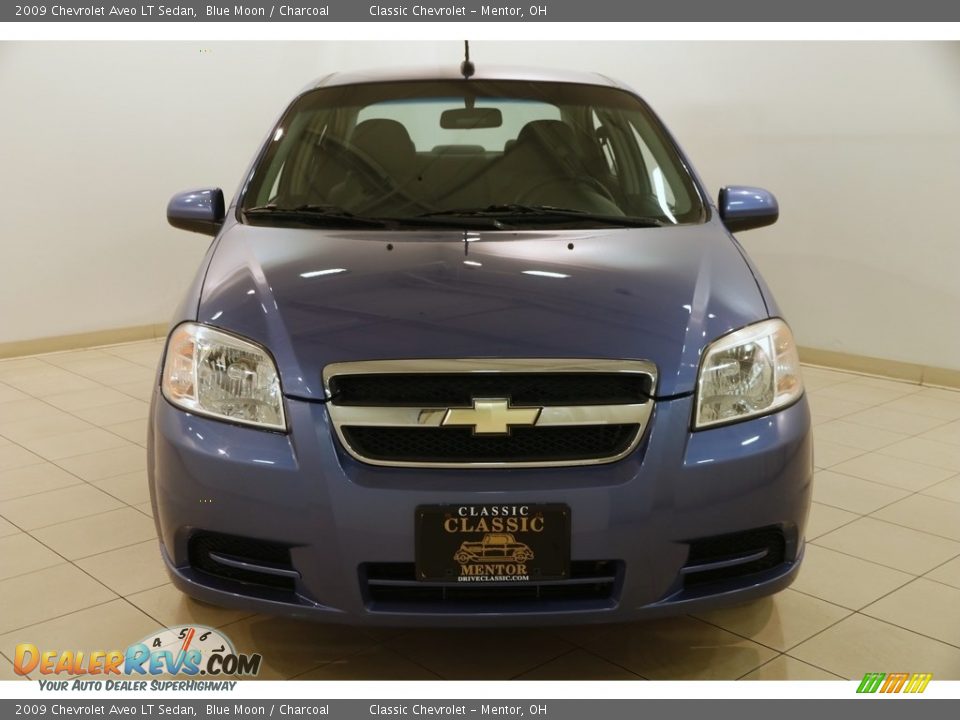2009 Chevrolet Aveo LT Sedan Blue Moon / Charcoal Photo #2