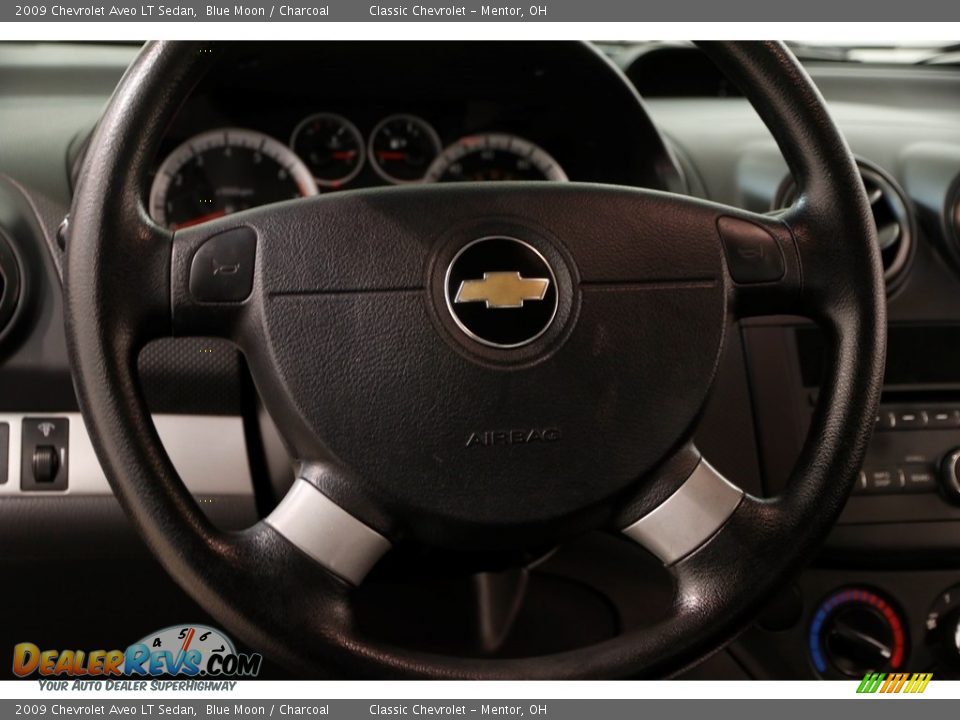 2009 Chevrolet Aveo LT Sedan Blue Moon / Charcoal Photo #6