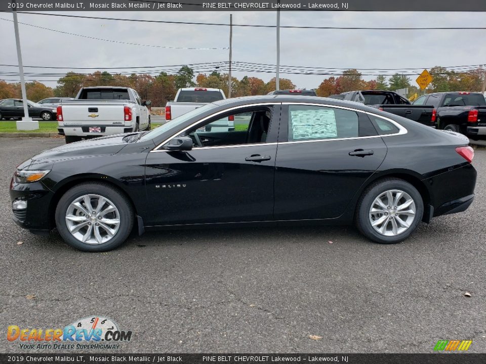 Mosaic Black Metallic 2019 Chevrolet Malibu LT Photo #3