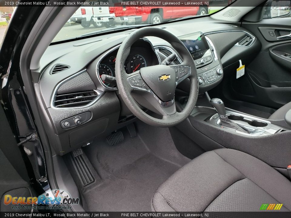 Jet Black Interior - 2019 Chevrolet Malibu LT Photo #7