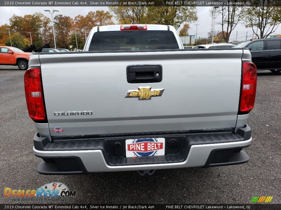 2019 Chevrolet Colorado WT Extended Cab 4x4 Silver Ice Metallic / Jet Black/Dark Ash Photo #5