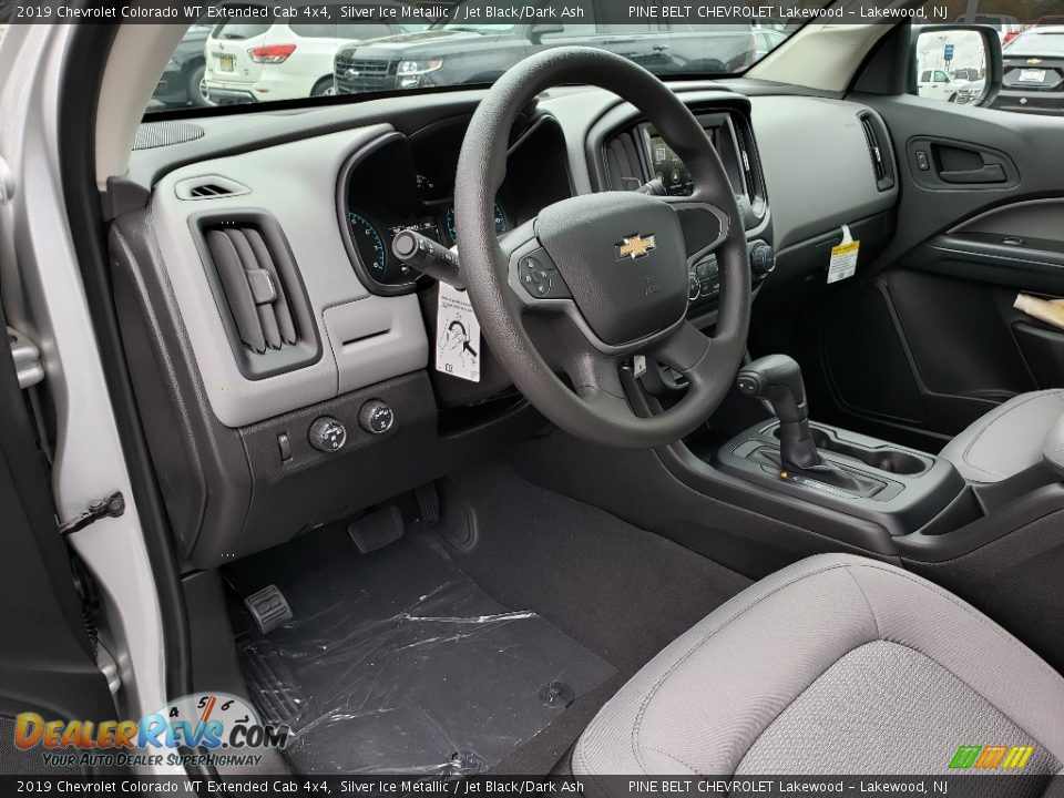 2019 Chevrolet Colorado WT Extended Cab 4x4 Silver Ice Metallic / Jet Black/Dark Ash Photo #8
