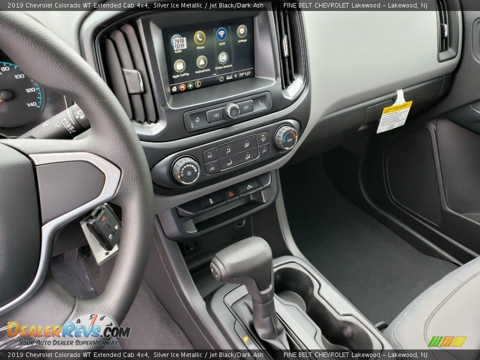 2019 Chevrolet Colorado WT Extended Cab 4x4 Silver Ice Metallic / Jet Black/Dark Ash Photo #10