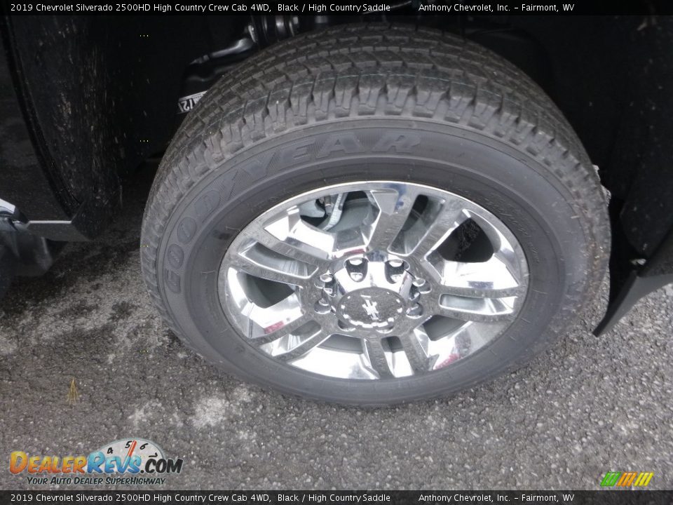 2019 Chevrolet Silverado 2500HD High Country Crew Cab 4WD Black / High Country Saddle Photo #2