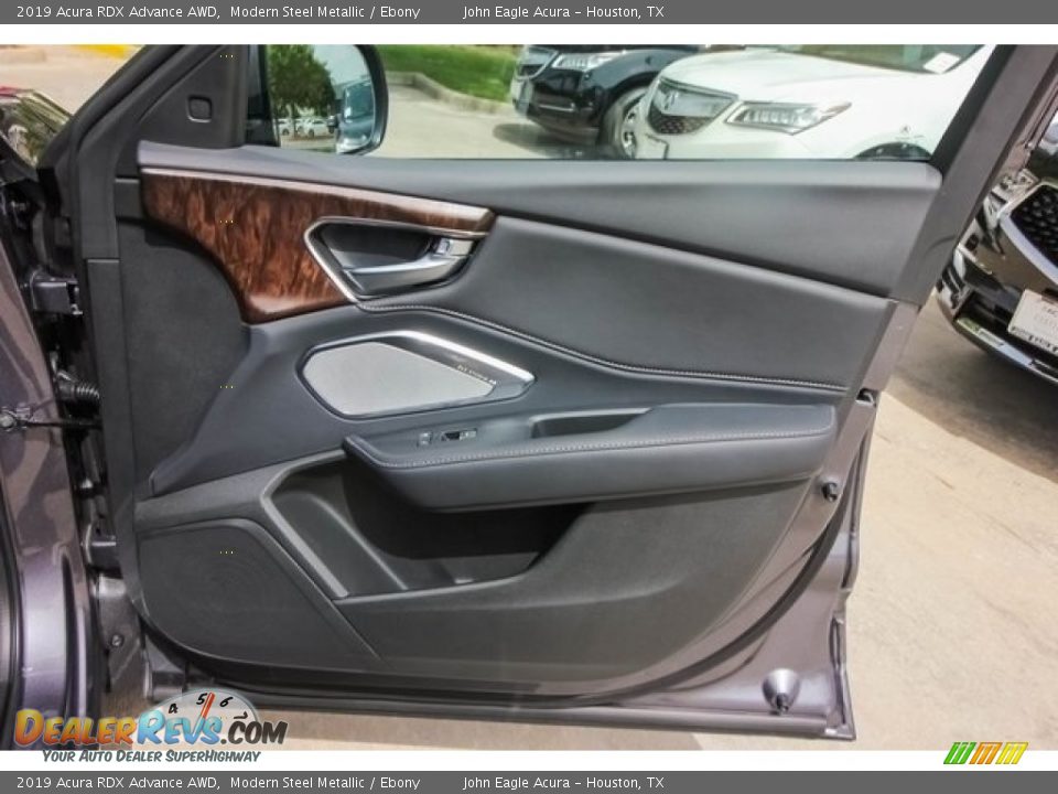 2019 Acura RDX Advance AWD Modern Steel Metallic / Ebony Photo #23