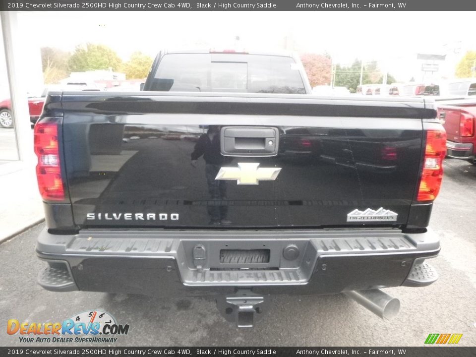 2019 Chevrolet Silverado 2500HD High Country Crew Cab 4WD Black / High Country Saddle Photo #9